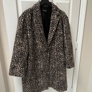 Club Monaco Leopard Coat